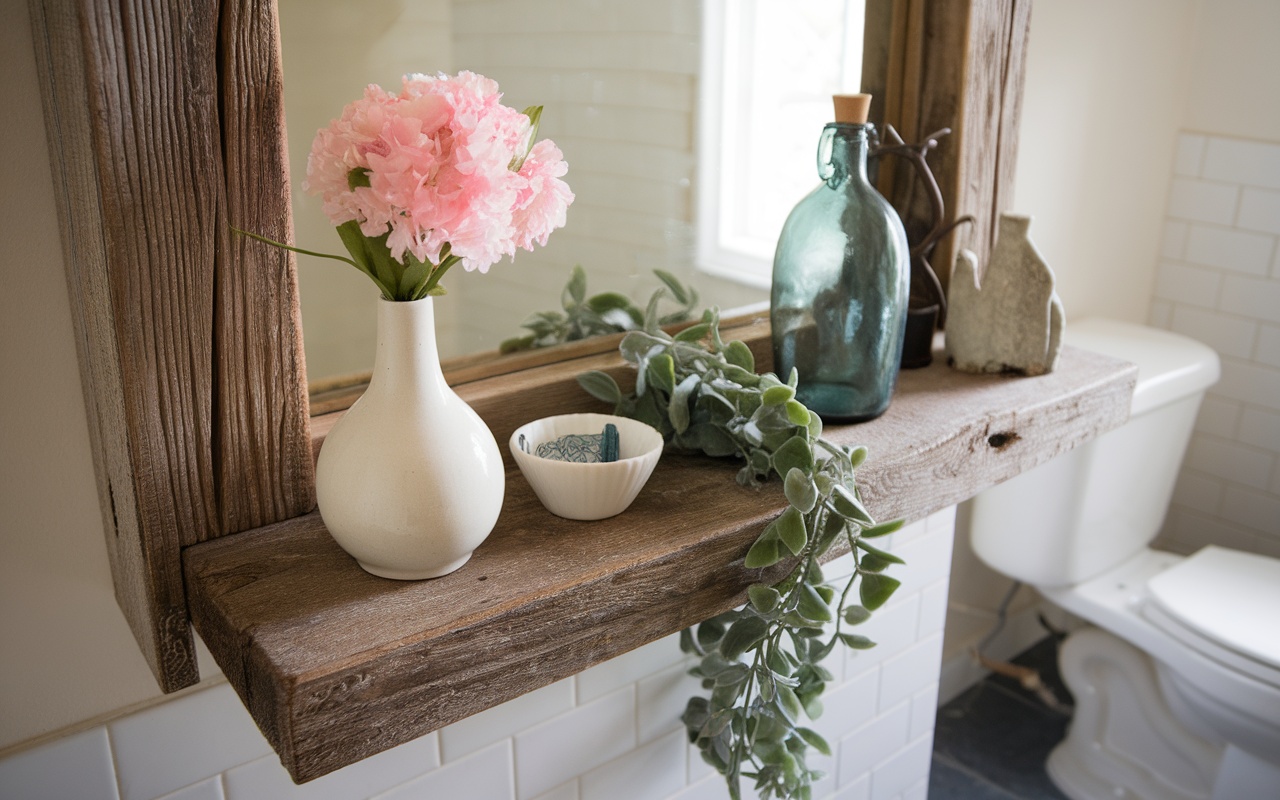 Bathroom Shelf Decor