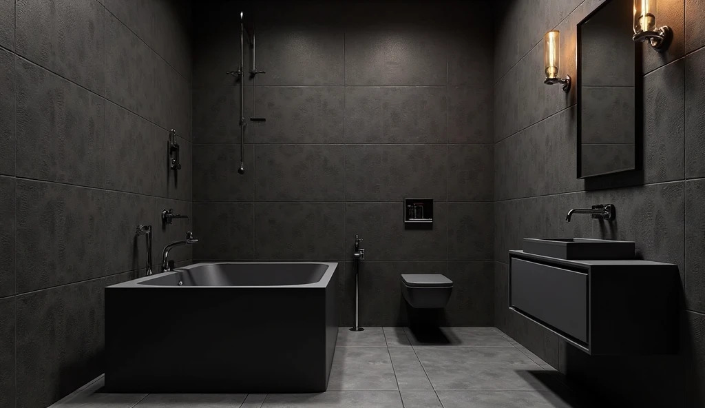 Black Bathroom Ideas