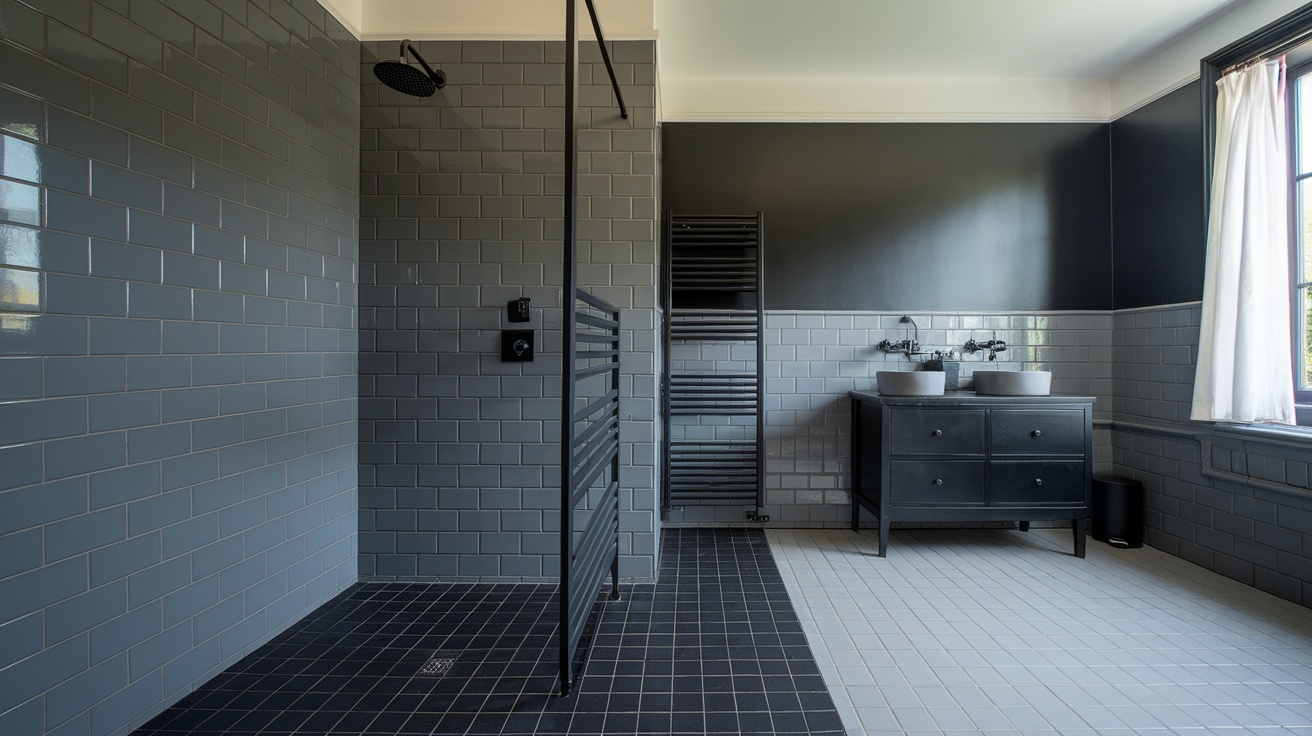 Black and Grey Bathroom Ideas