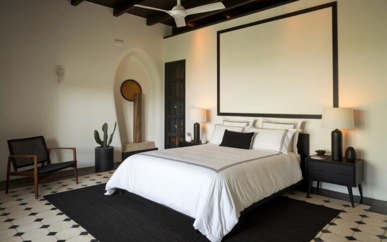 Black and White Bedroom Ideas
