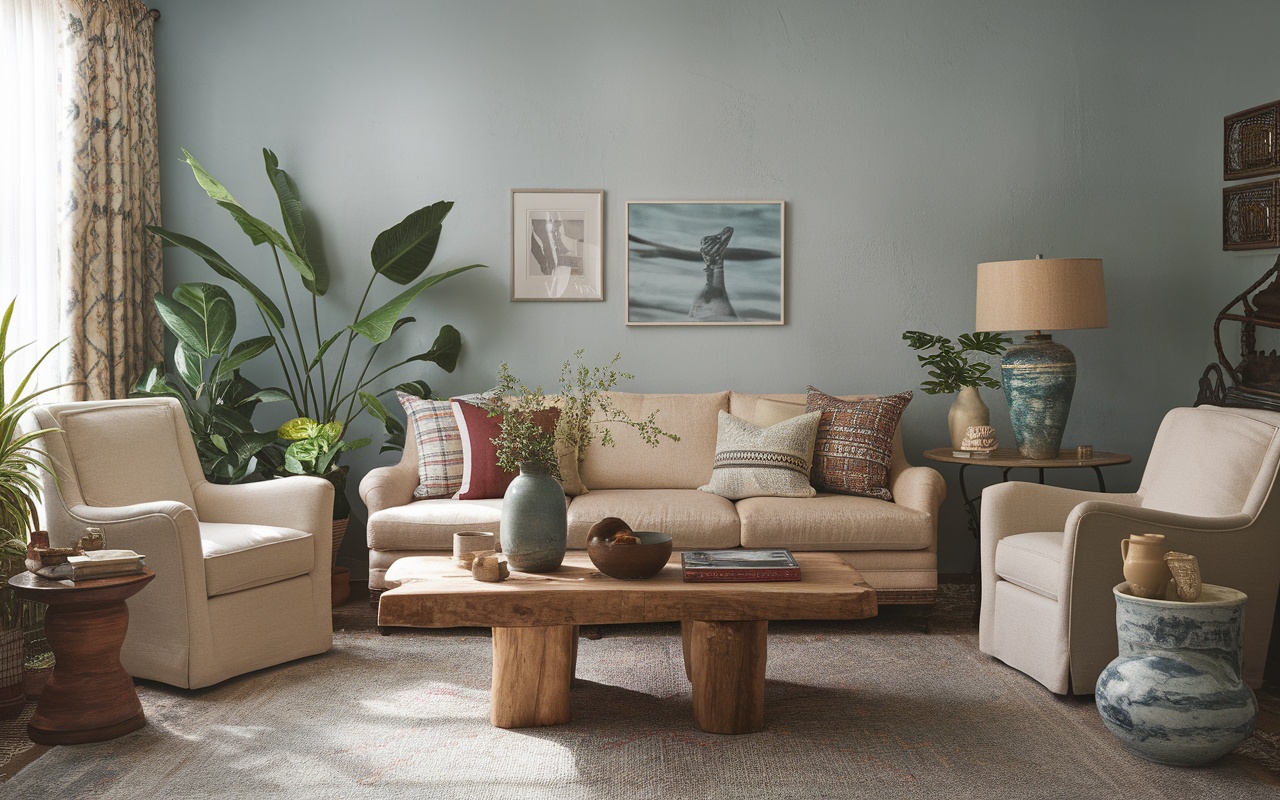 Bohemian Living Room Ideas