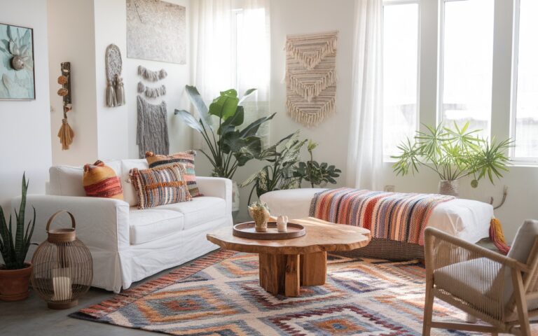 Boho Living Room Inspiration