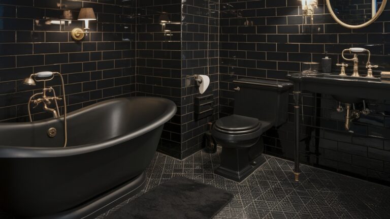Luxury Black Bathroom
