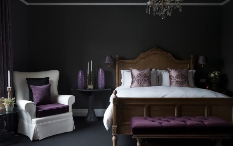 dark cozy bedroom ideas romantic