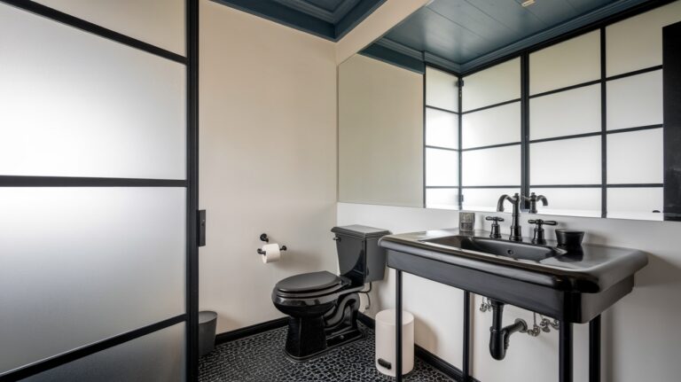 Black Mirror Bathroom