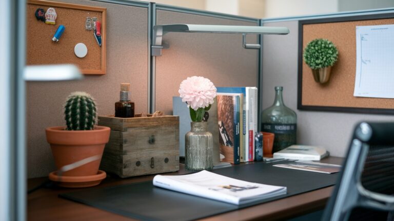 Desk Decor Ideas for Your Office Cubicle