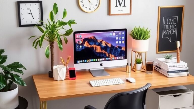 Work Desk Decor Ideas for Your Office
