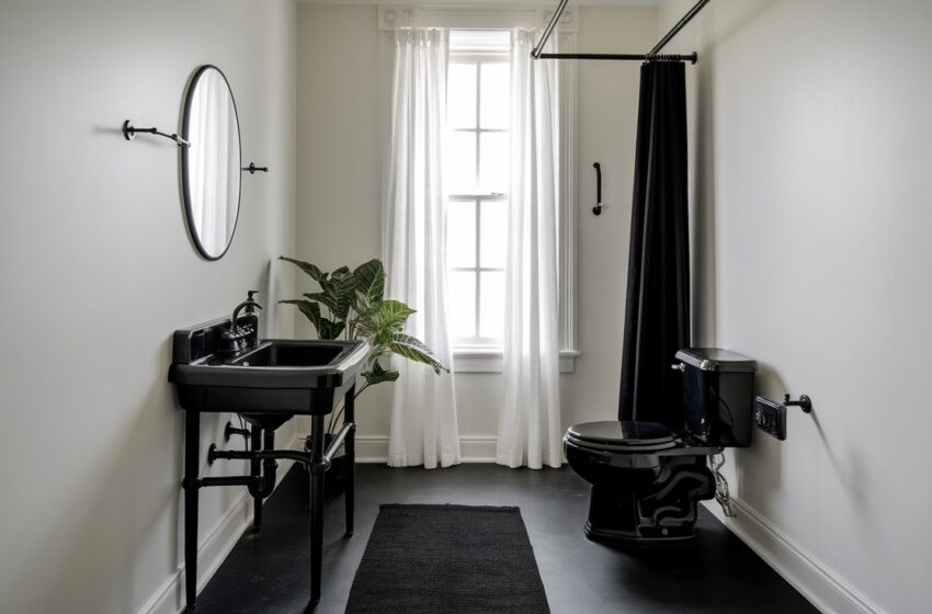  20 Stylish Black Aesthetic Bathroom Ideas to Transform Your Space