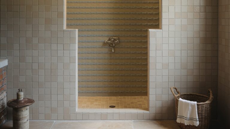 farmhouse bathroom tile shower ideas