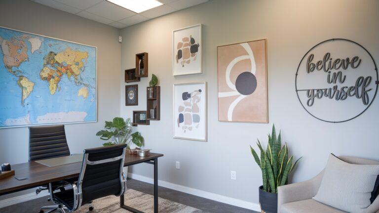 office wall decor ideas