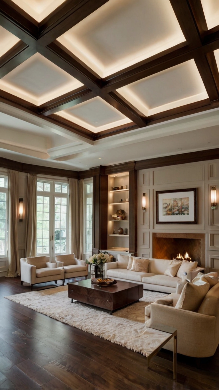 15 Ceiling Design Ideas for Your Living Room