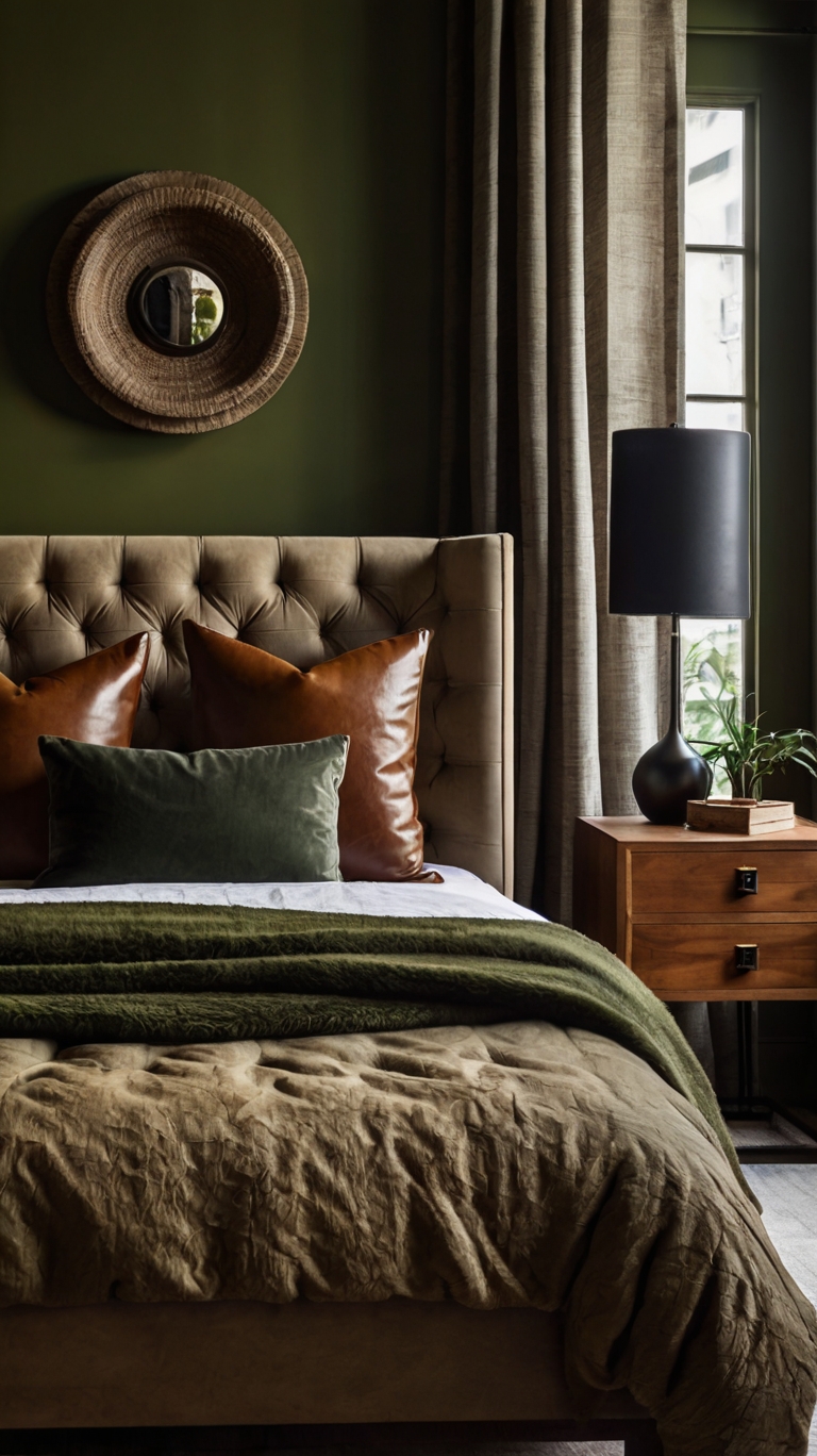 Olive Green Bedroom Ideas: 15 Stylish Ways to Embrace This Earthy Hue