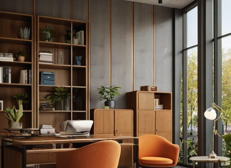  15 Mid-Century Modern Office Design Ideas to Elevate Your Workspace