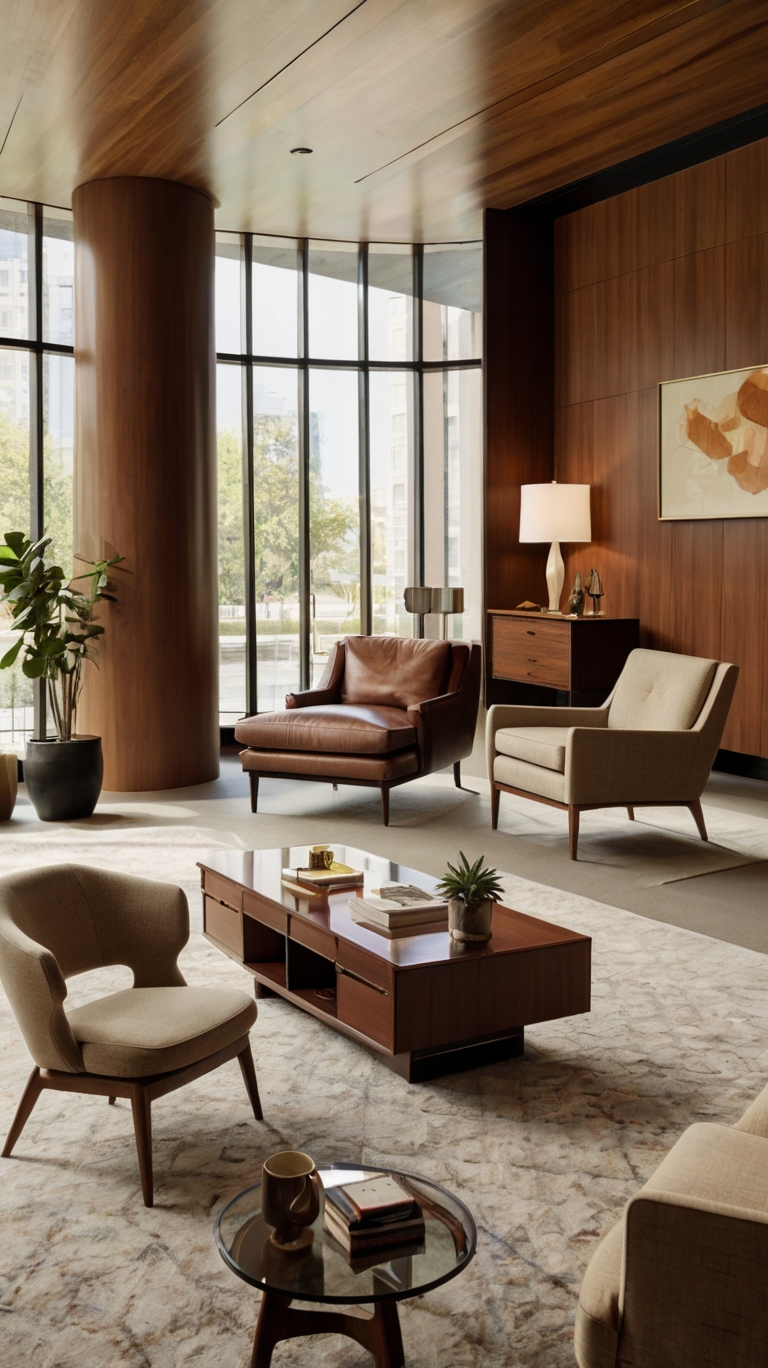 15 Mid-Century Modern Office Design Ideas to Elevate Your Workspace