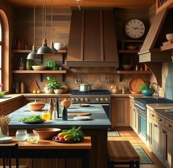  12 Stunning Rustic Farmhouse Kitchen Island Ideas