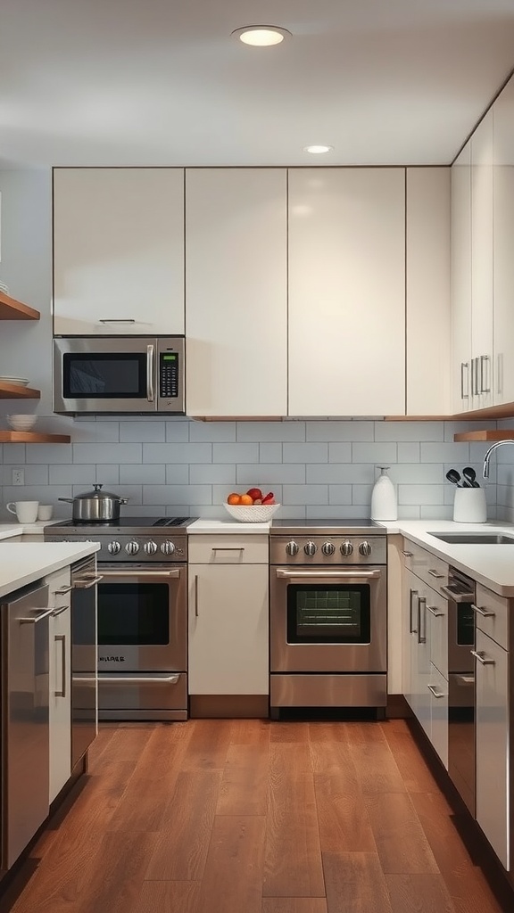 mid century modern kitchen