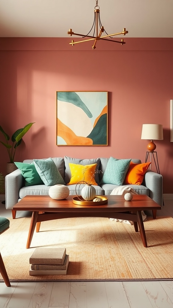 mid century modern coffee table