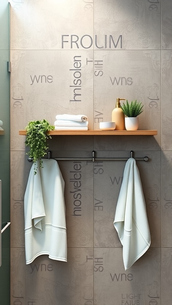 bathroom towel hook ideas