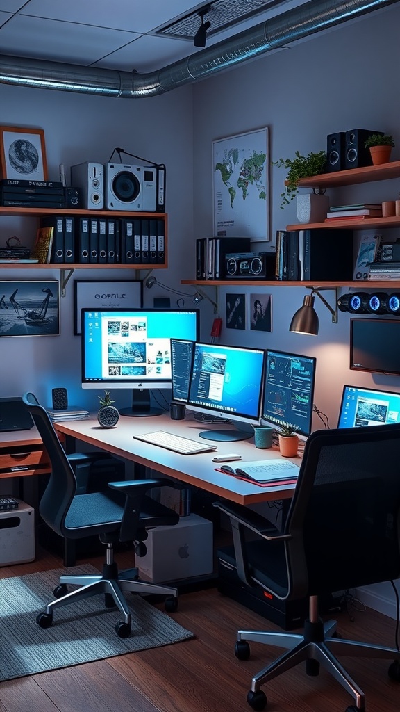 15 Stunning Modern Home Office Design Ideas for Productivity