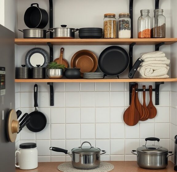  13 Creative Small Kitchen Storage Ideas to Maximize Space