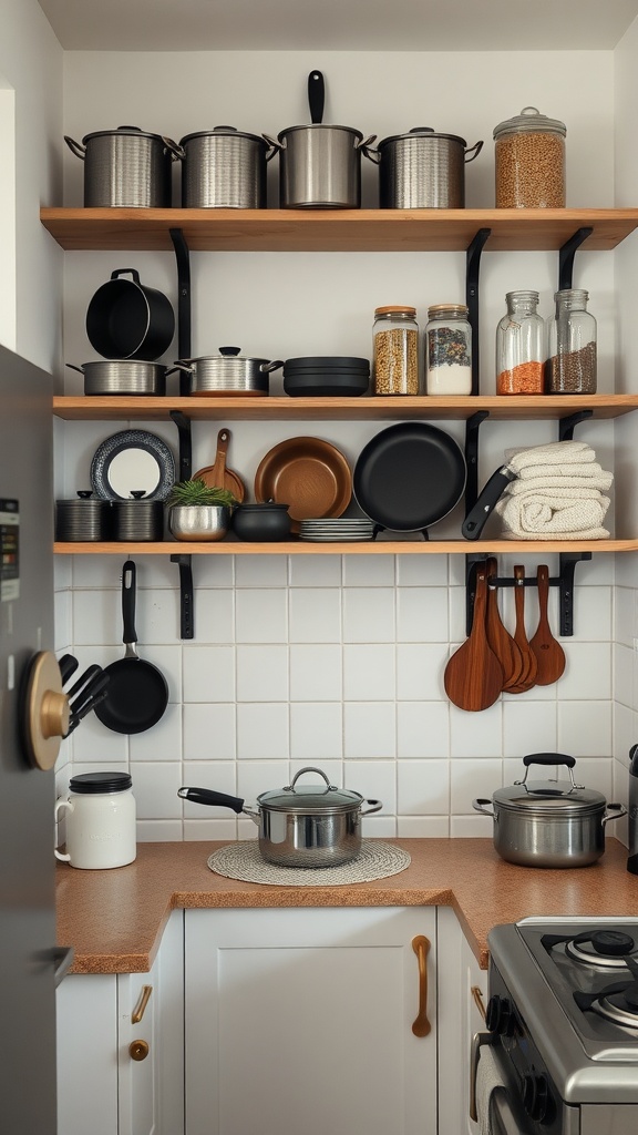 13 Creative Small Kitchen Storage Ideas to Maximize Space