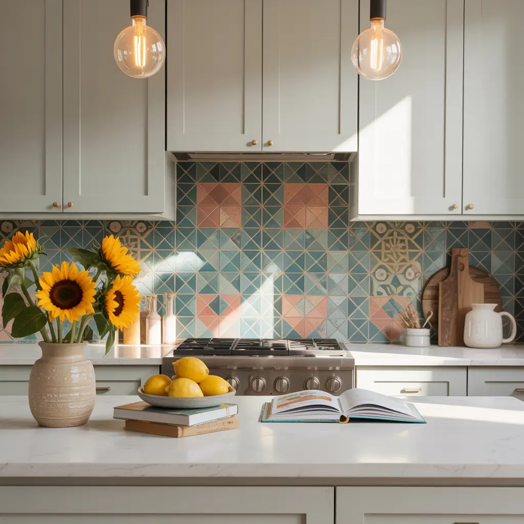 white countertops kitchen