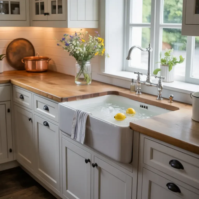 White Farmhouse Kitchen