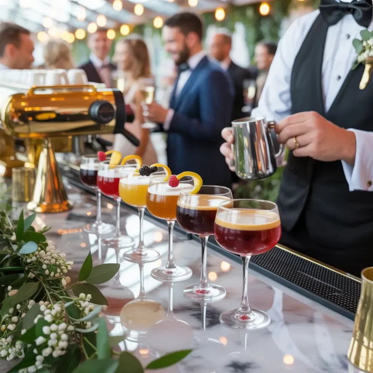 coffee bar wedding