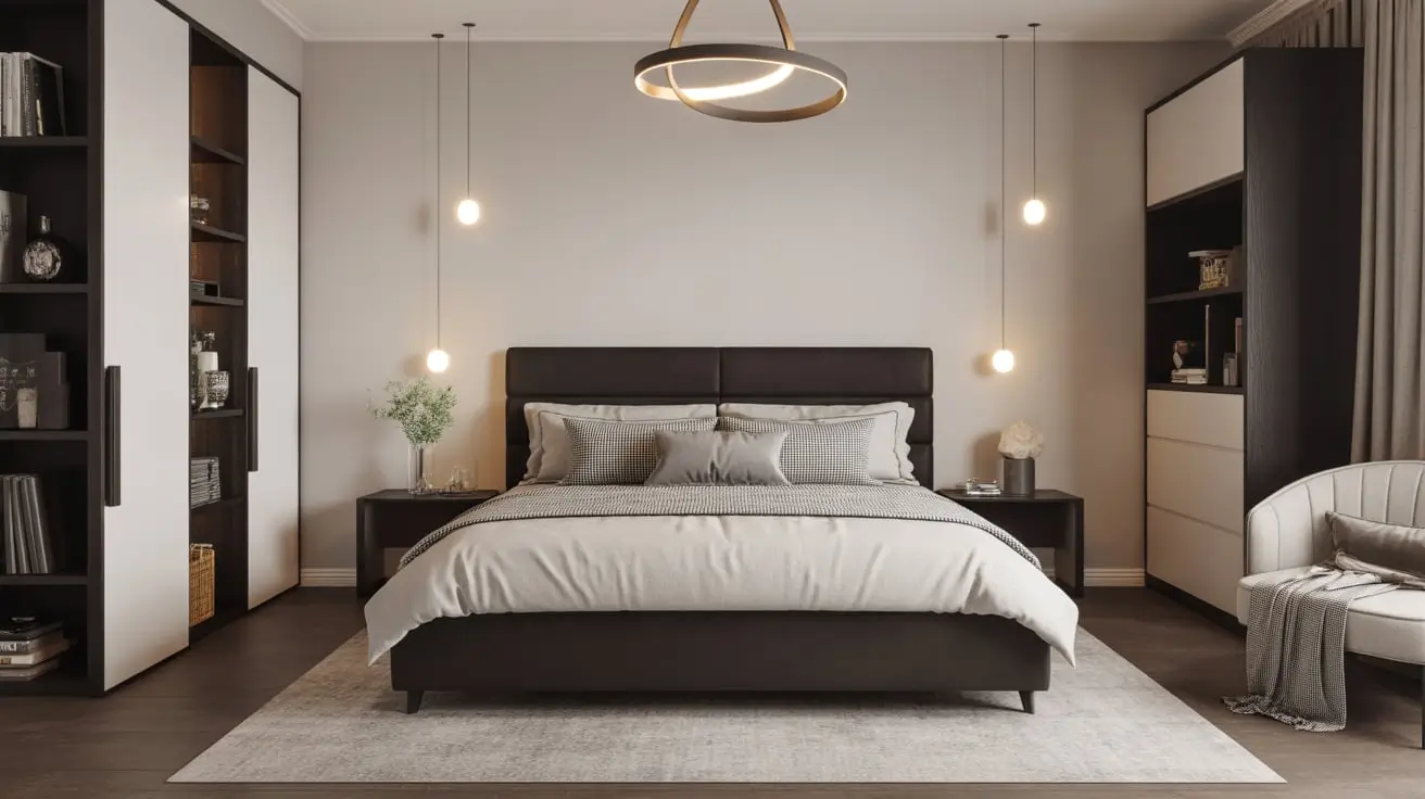 Black and White Bedroom Aesthetic