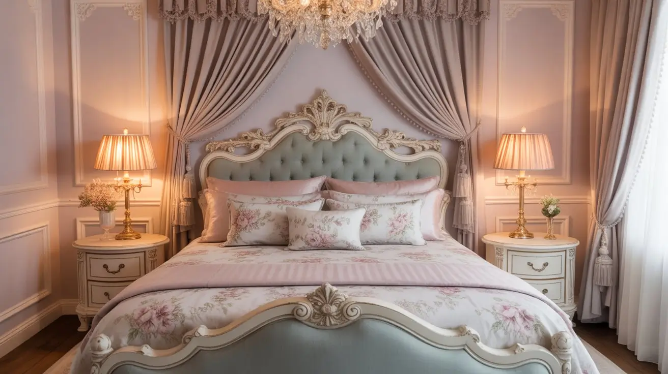 vintage princess aesthetic bedroom