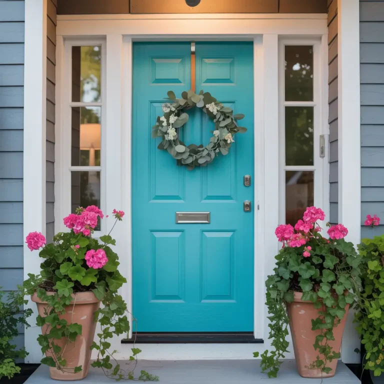 outdoor entryway decor
