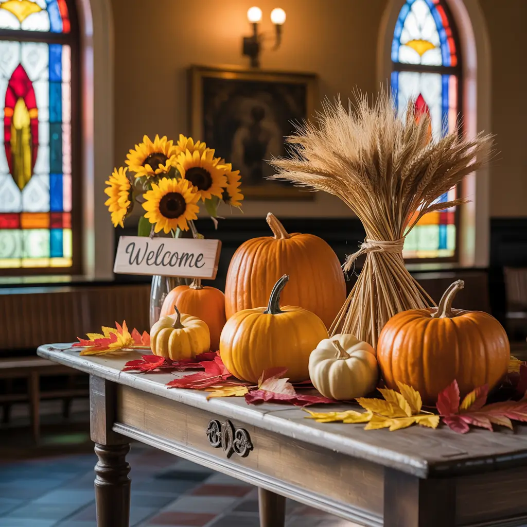 church entryway decor