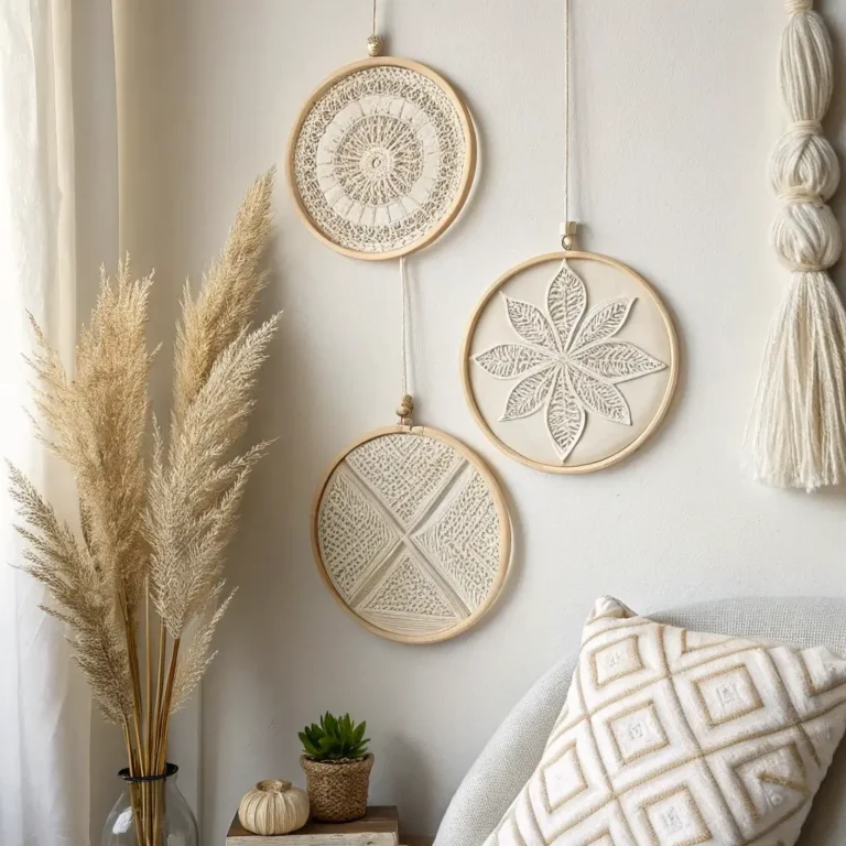 10 Elegant Crochet Wall Decor Ideas for Aesthetic Rooms
