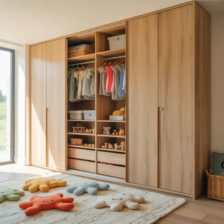 kids room wardrobe design