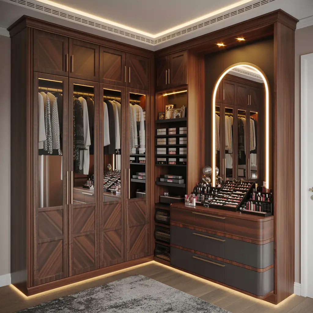 luxury wardrobe design
