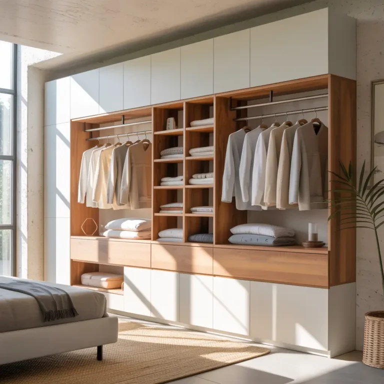 wall wardrobe design