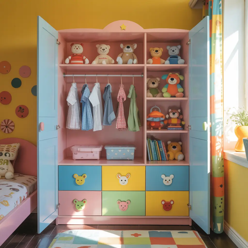 kids wardrobe design
