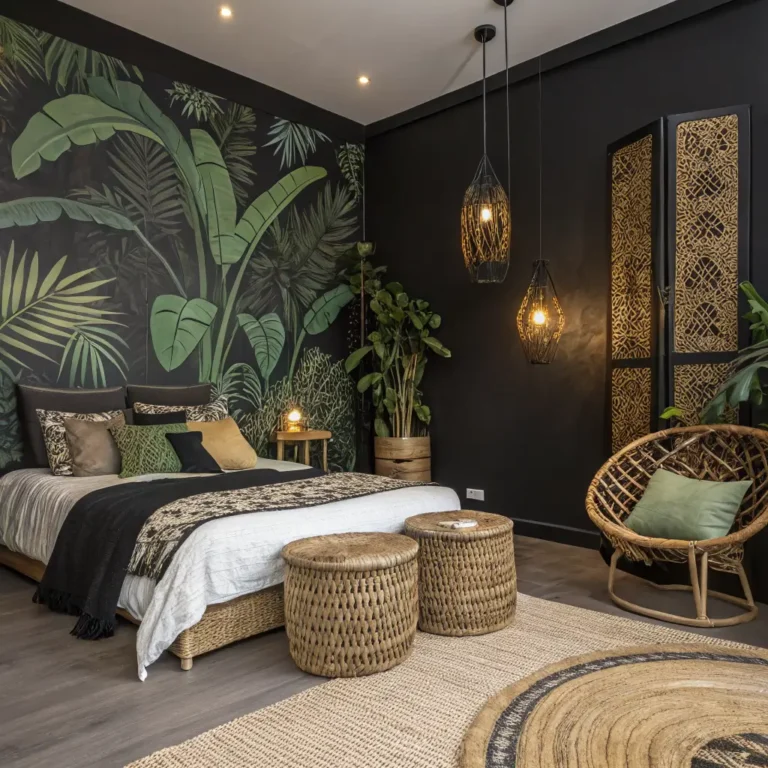 10 Dreamy Black and Green Bedroom Ideas to Transform Yours