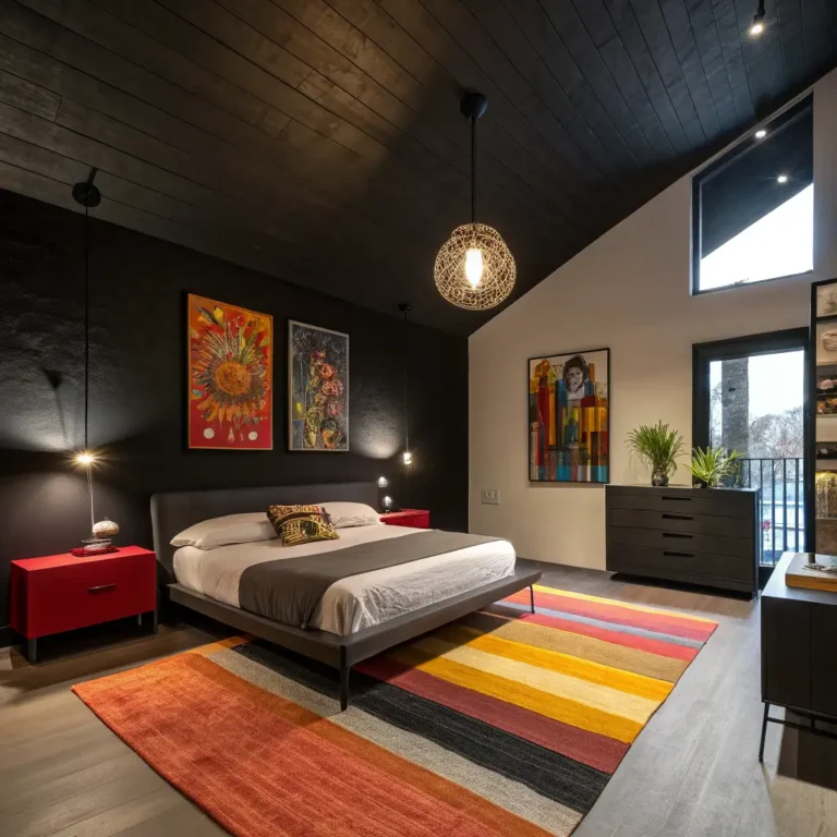 10 Gorgeous Black Ceiling Bedroom Ideas for Modern Spaces